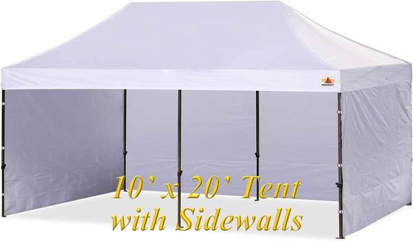 Tent 10x20 Sidewalls Text