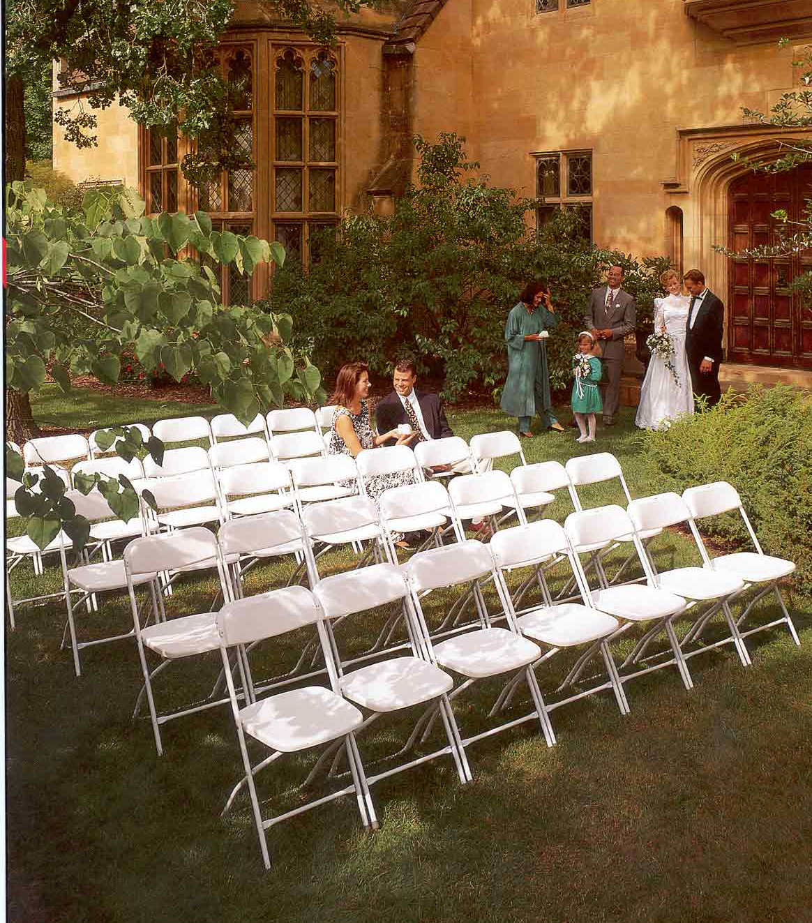 White Folding Chairs